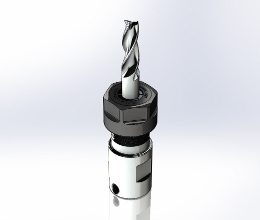 nema 23 步进电机驱动的迷你CNC铝铣床缩略图